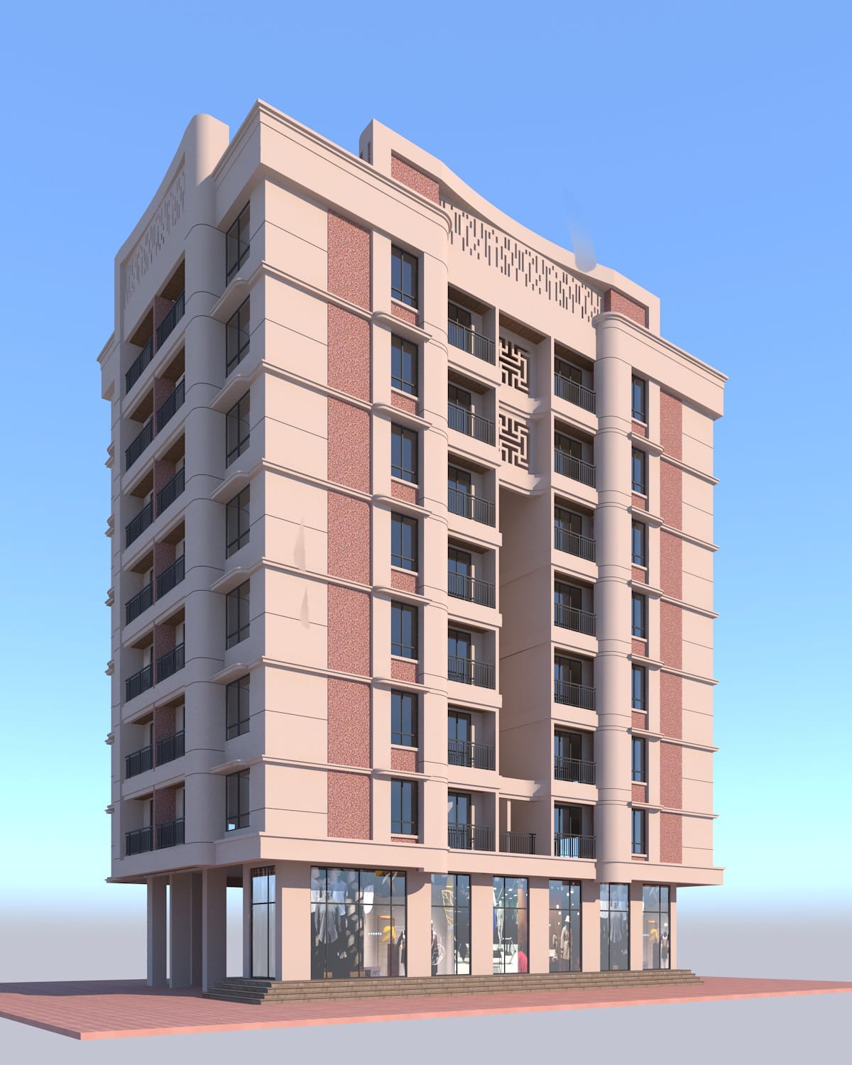 Madhav Heights Living Room