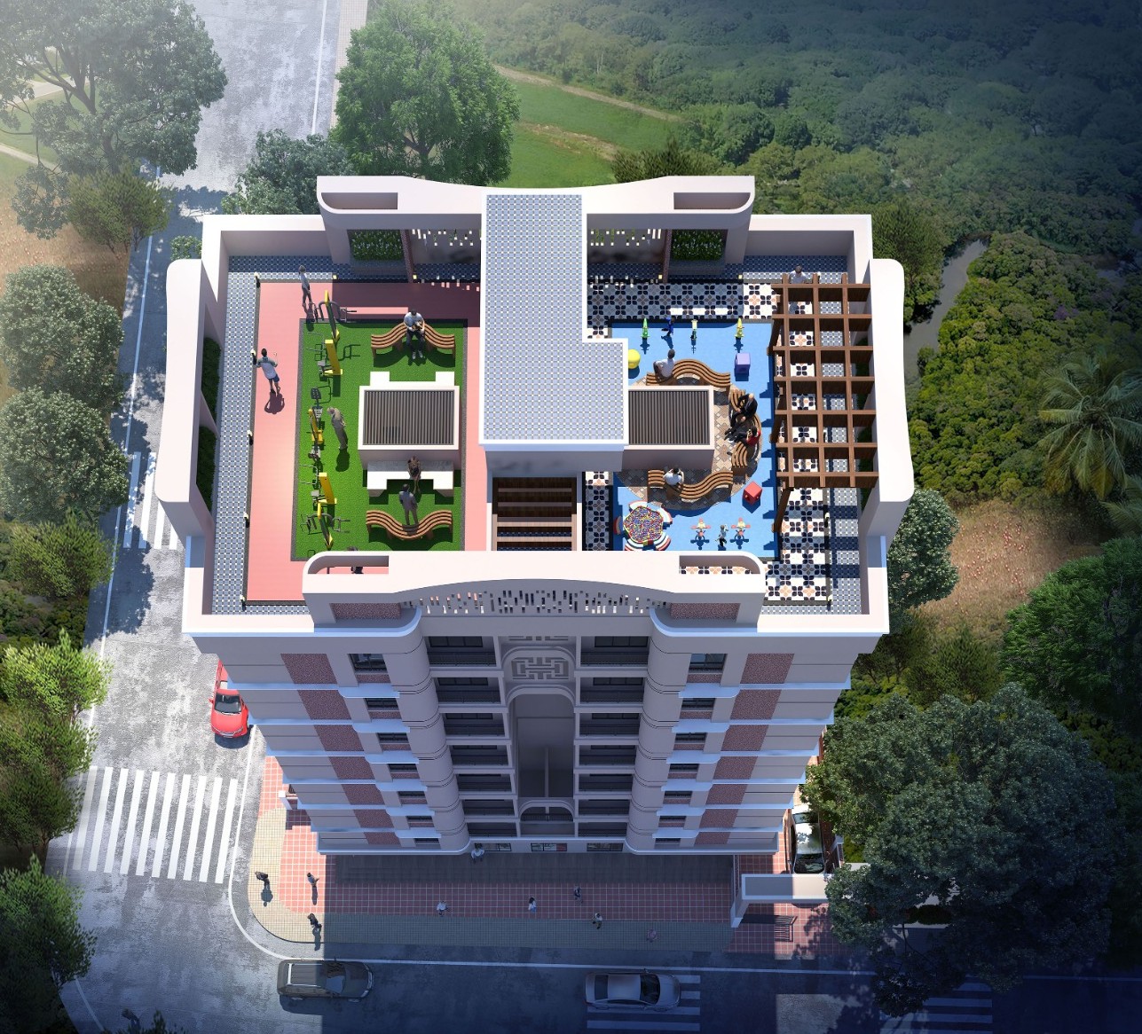 Madhav Heights Living Room